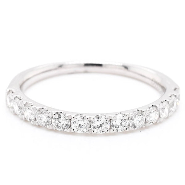 graziella 14KT White Gold 0.51CTW Diamond Wedding Band