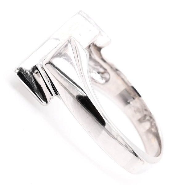 Graziella 14KT White Gold 0.53CTW SI-I1 G-I Colour Diamond Celebration Ring