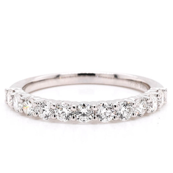 graziella 14KT White Gold 0.70CTW Diamond Wedding Band