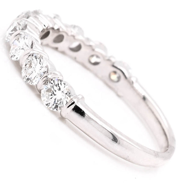 Graziella 14KT White Gold 0.71CTW Diamond Wedding Band