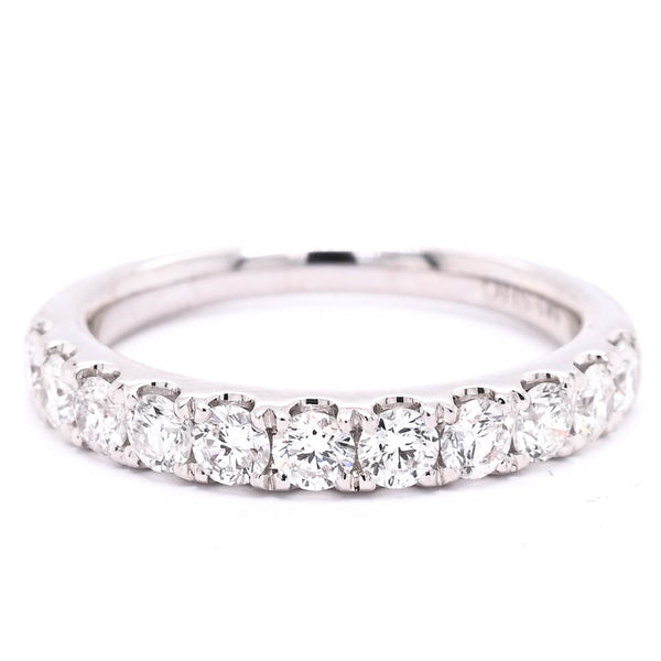 graziella 14KT White Gold 0.72CTW Diamond Wedding Band