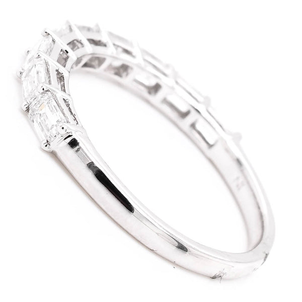 Graziella 14KT White Gold 1.00CTW LAB Grown Diamond Wedding Band