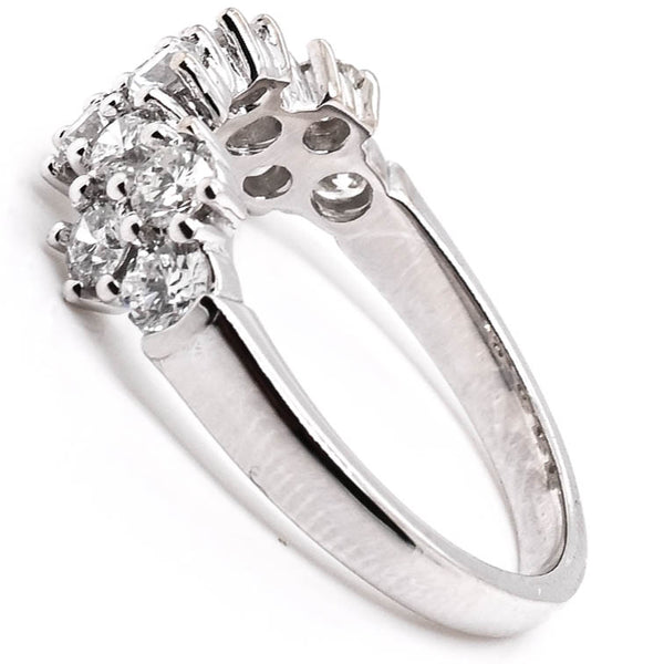 Graziella 14KT White Gold 1.17CTW SI G-H Colour Diamond Band