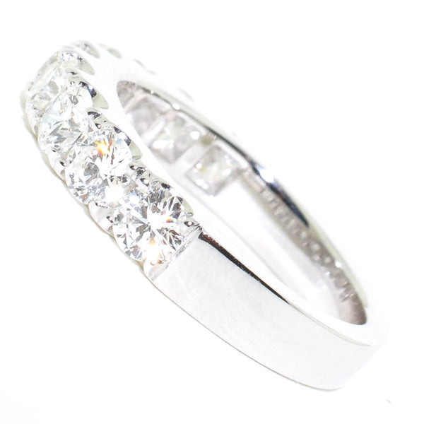 Graziella 14KT White Gold 1.50CTW I1 G-H Colour Diamond Wedding Band