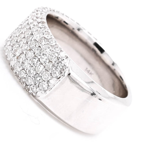 Graziella 14KT White Gold 1.94CTW Diamond Celebration Ring
