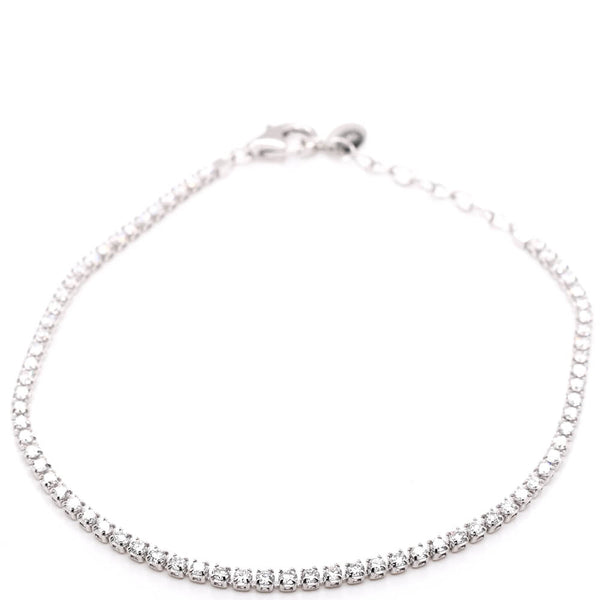 graziella 14KT White Gold 7.75" 1.22CTW VS-E-F Colour LAB GROWN Diamond Tennis Bracelet