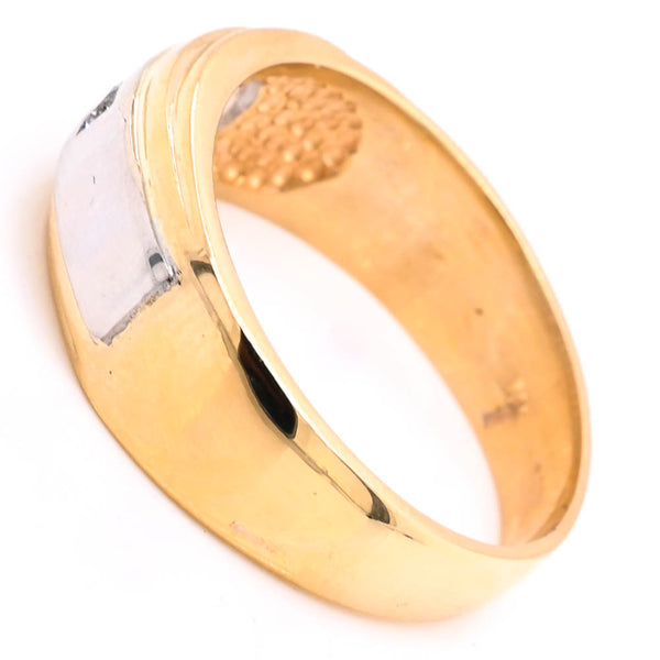 Graziella 14KT Yellow Gold 0.28CTW Diamond Wedding Band