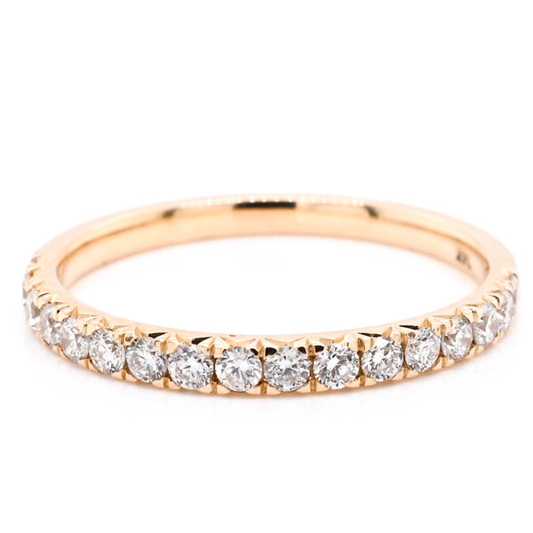 graziella 14KT Yellow Gold 0.37CTW Diamond Wedding Band