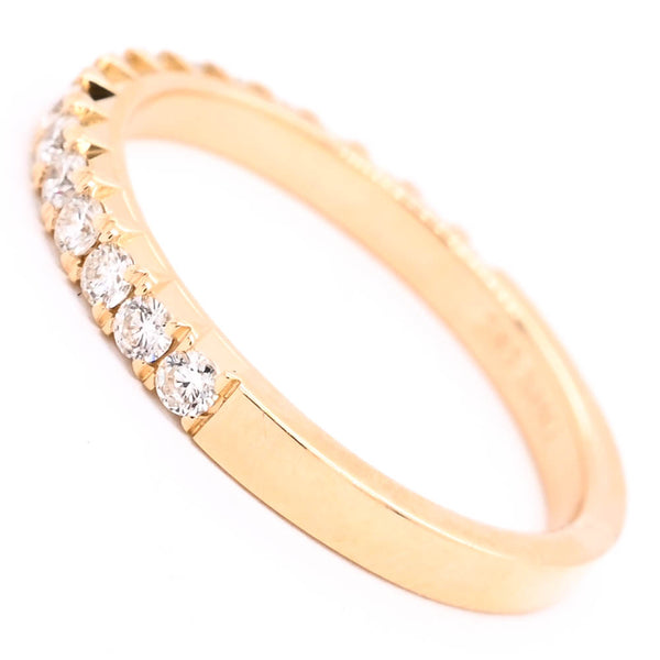 Graziella 14KT Yellow Gold 0.39CTW Diamond Wedding Band