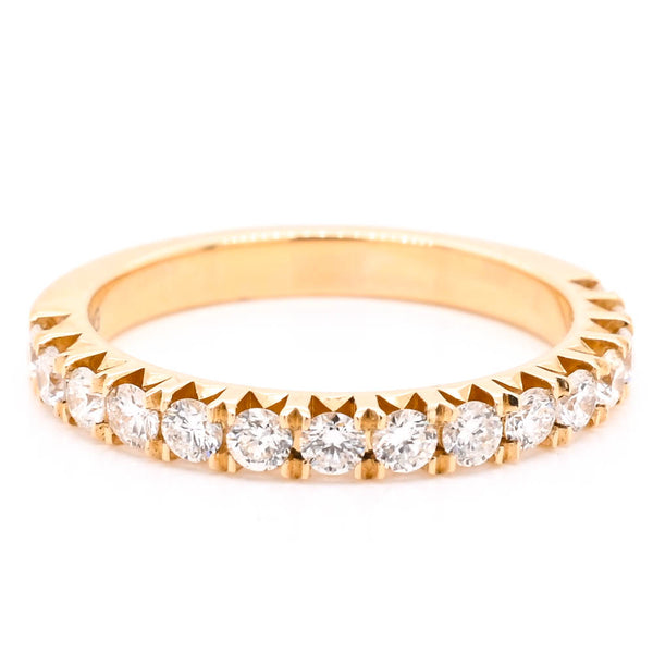 graziella 14KT Yellow Gold 0.42CTW Diamond Wedding Band