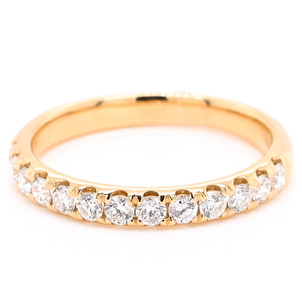 graziella 14KT Yellow Gold 0.43CTW diamond Wedding Band