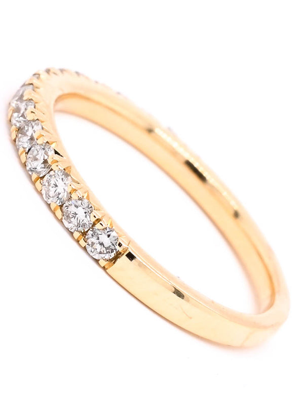 Graziella 14KT Yellow Gold 0.48CTW Diamond Wedding Band