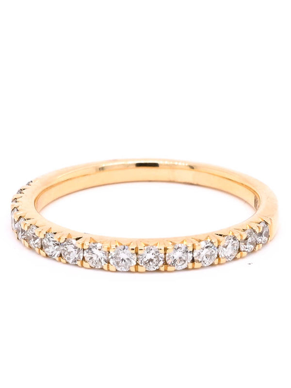 graziella 14KT Yellow Gold 0.48CTW Diamond Wedding Band