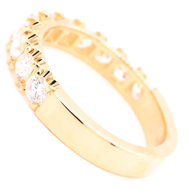Graziella 14KT Yellow Gold 1.00CTW Diamond Wedding Band