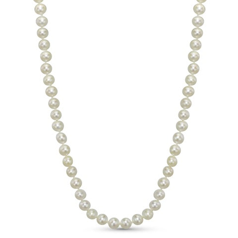 graziella 18KT Yellow Gold 16" 3.5-4mm Freshwater Pearl Necklace