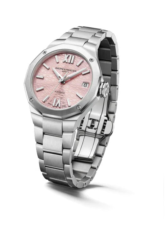 Graziella Baume Et Mercier Riveria 10675 Automatic Watch Date Display-33mm