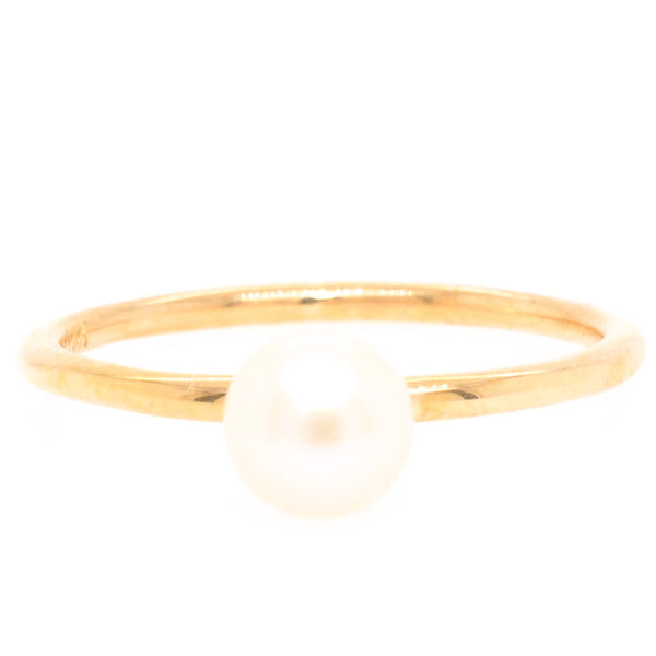 graziella Belle & Jules 14KT Yellow Gold 5-5.5MM Freshwater Pearl Ring