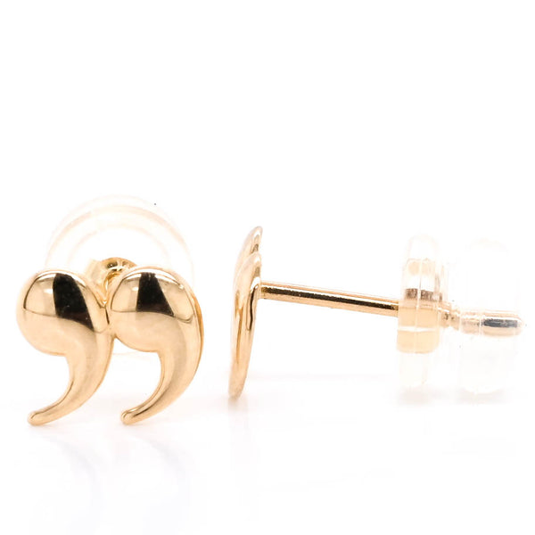 graziella Belle & Jules 14KT Yellow Gold Stud Earrings