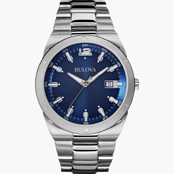 graziella Bulova Classic Collection 43MM Quartz Watch. 96B220