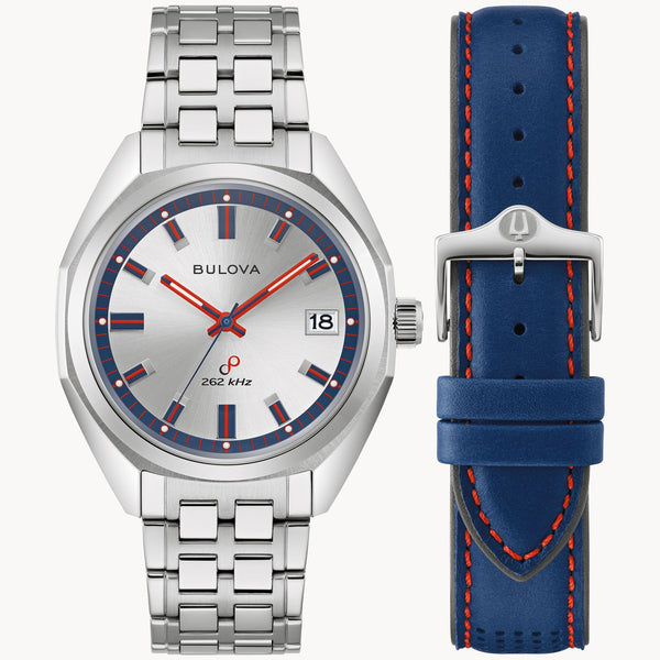 graziella Bulova Limited Edition Jet Star Precionists 42mm Watch. 96K112
