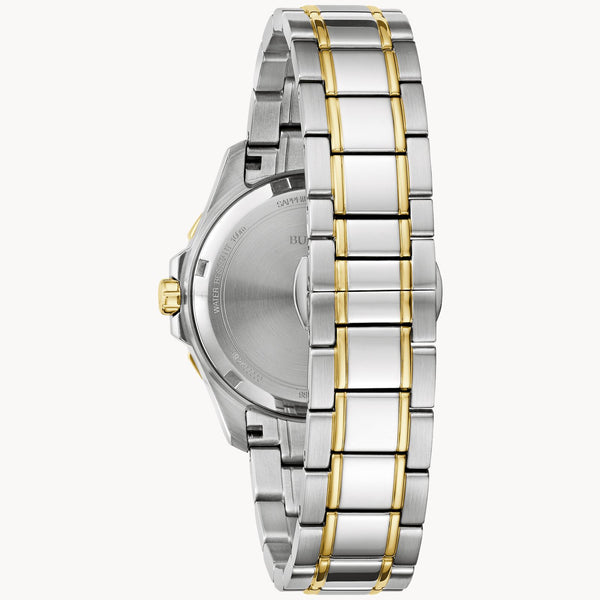 Graziella Bulova Marine Star 36mm Quartz Watch. 98P227