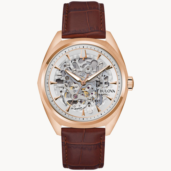 graziella Bulova Surveyor 41mm Automatic Watch. 97A175