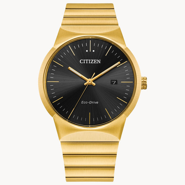 graziella Citizen Axiom 40mm Eco-Drive Watch. BM7582-56E