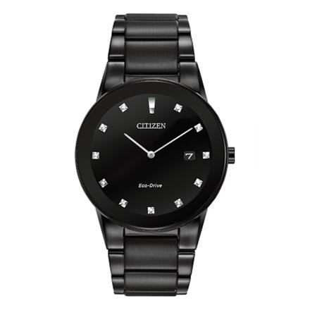 graziella Citizen Axiom Diamond Accent 40MM Eco-Drive Watch. AU1065-58G