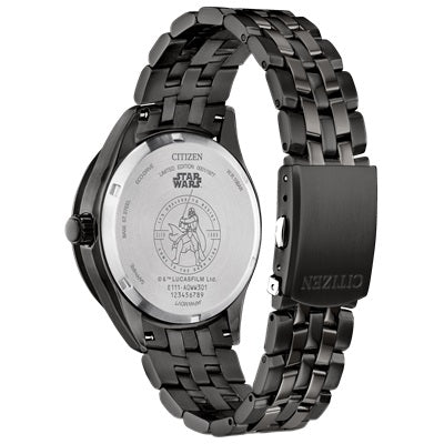 Graziella Citizen Darth Vader Returns 41mm Eco Drive Watch. BM7255-61W