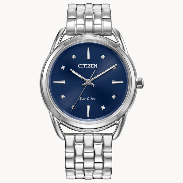 graziella Citizen Dress Classic 36MM Eco-Drive Watch. FE7090-55L