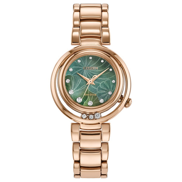 graziella Citizen L Arcly 29.8mm Eco-Drive Watch. EM1113-58Y