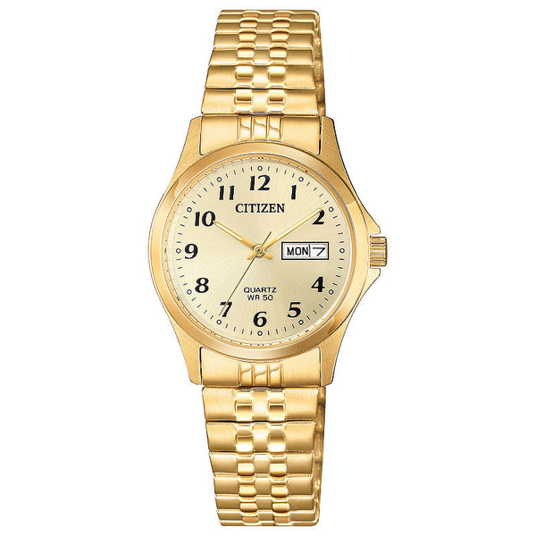 graziella Citizen Quartz 26MM with Expansion Bracelet Watch. EQ2002-91P