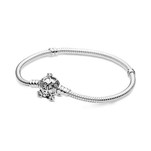 graziella Disney Cinderella Pumpkin Coach Clasp Pandora Moments Bracelet