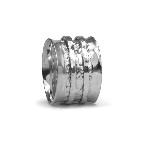 graziella Dream Meditation Ring. Sterling Silver. Size 8