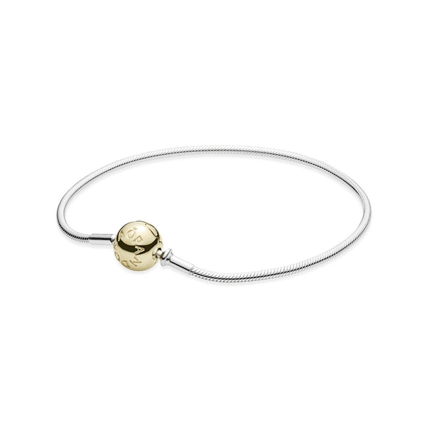 graziella ESSENCE COLLECTION silver bracelet with 14k clasp