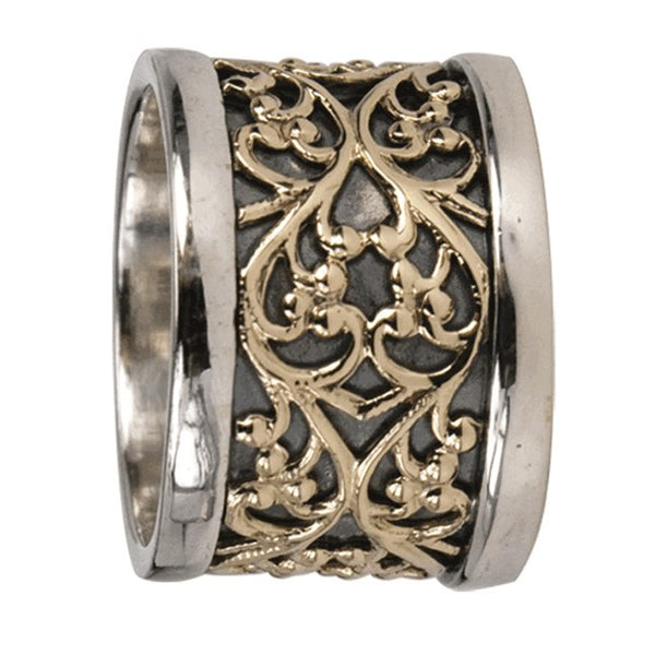 Graziella Feel Meditation Ring Sterling Silver 9KT. Size 7