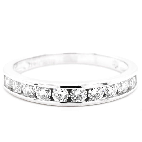 graziella "Fire & Ice" 14KT White Gold 0.51CTW Canadian Diamond Band