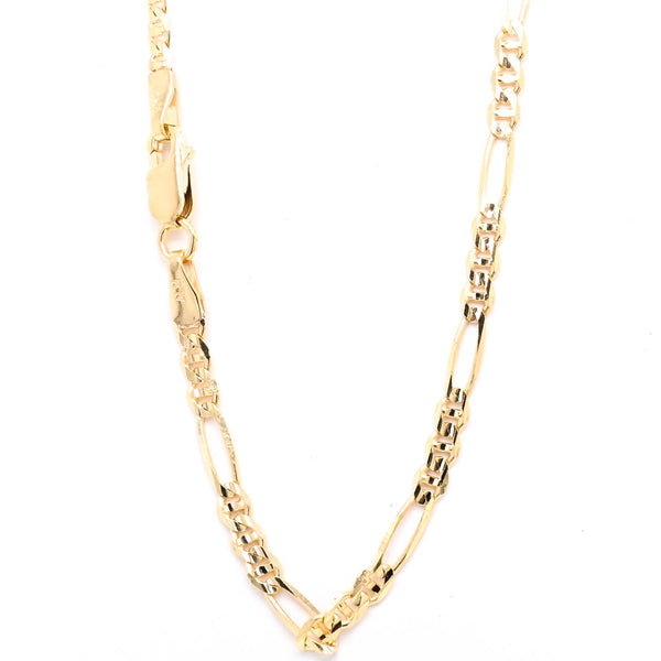 graziella 10KT Yellow Gold 20" 2mm Figucci Chain