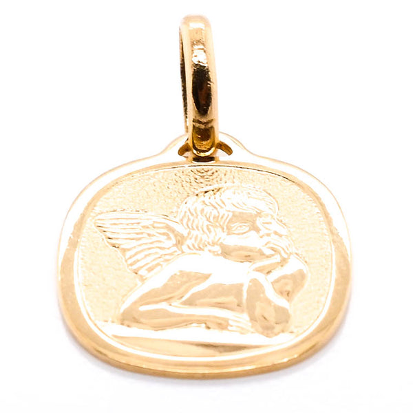graziella 10KT Yellow Gold Angel Pendant