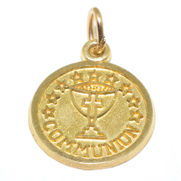graziella 10KT Yellow Gold Communion Pendant