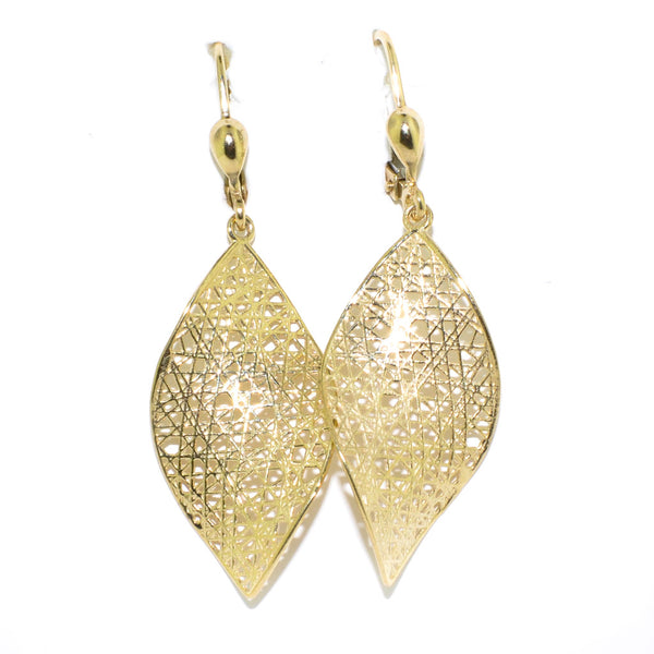 graziella 10KT Yellow Gold Dangle Earrings
