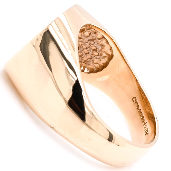 Graziella 10KT Yellow Gold Masonic Ring