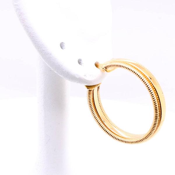 Graziella 10KT Yellow Gold Small Hoop Earrings