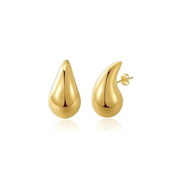 graziella 10KT Yellow Gold Tear Drop Earrings