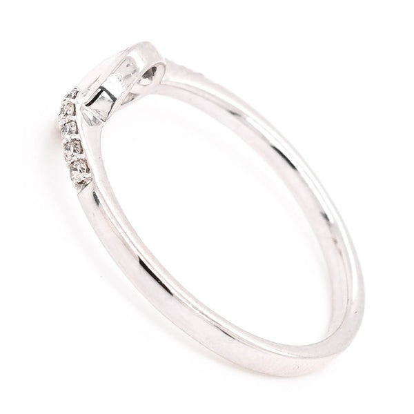Graziella 14KT White Gold 0.07CTW Diamond Ring