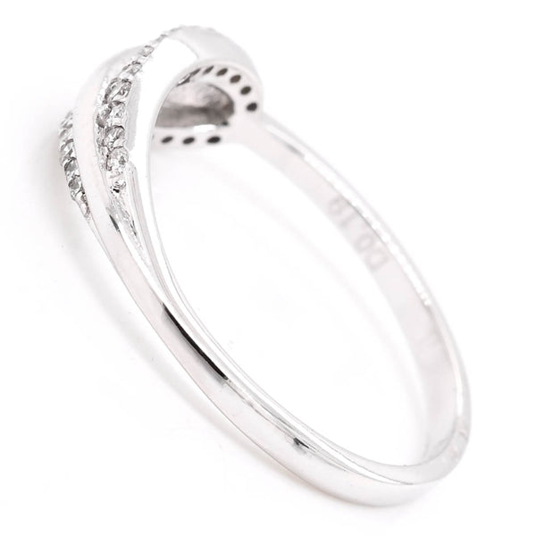Graziella 14KT White Gold 0.21CTW Diamond Ring