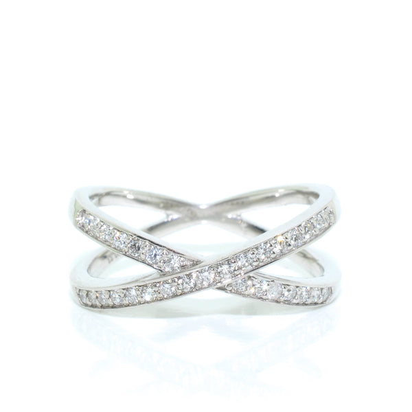 graziella 14KT White Gold 0.25CTW Diamond Ring