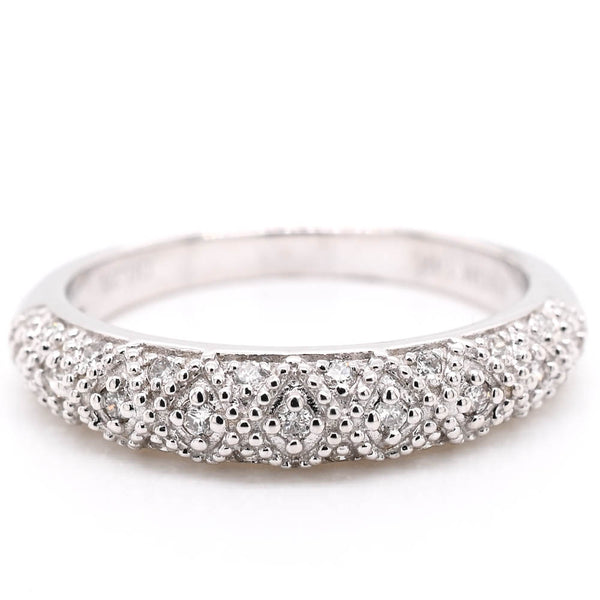 graziella 14KT White Gold 0.26CTW Diamond Ring