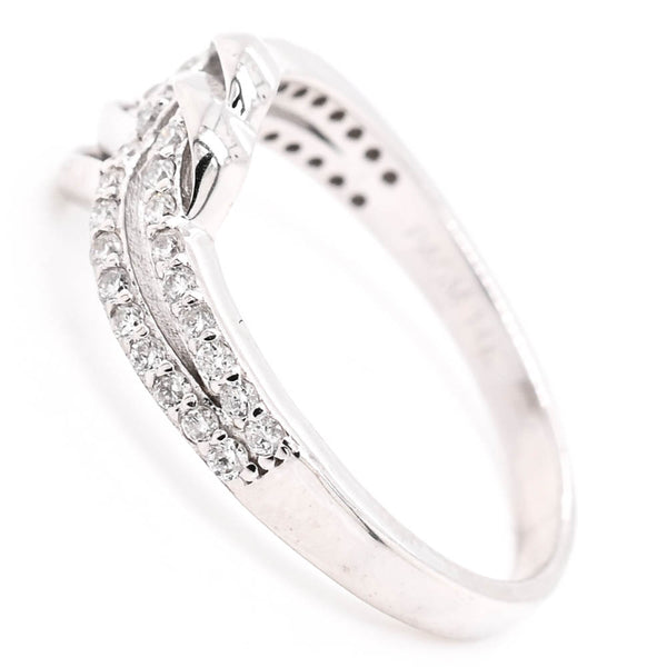 Graziella 14KT White Gold 0.30CTW Diamond Ring