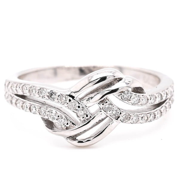 graziella 14KT White Gold 0.30CTW Diamond Ring